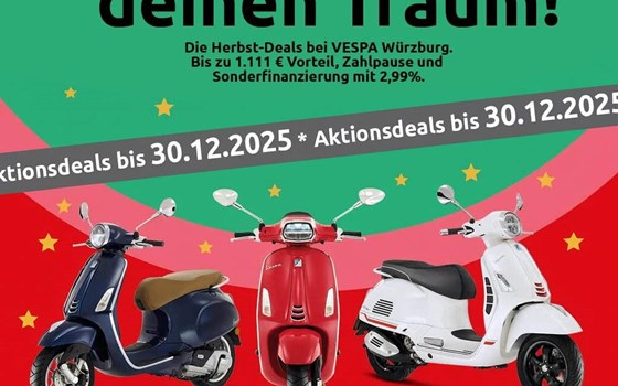 Verlängert: 1.111 Vespa-Deals bei hmf - Bild 2