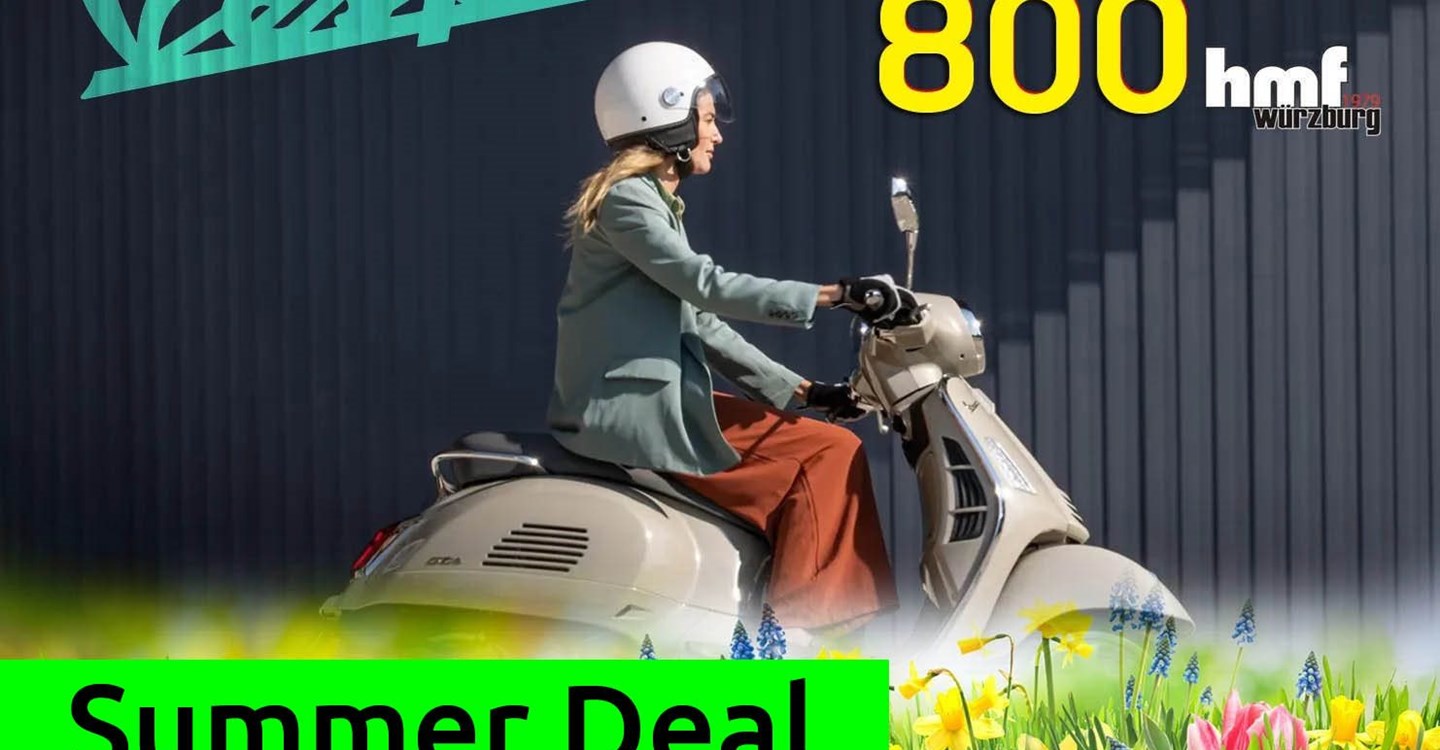 VESPA Summer-Deals in Würzburg!