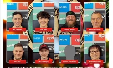 Betriebsruhe Weihnachten