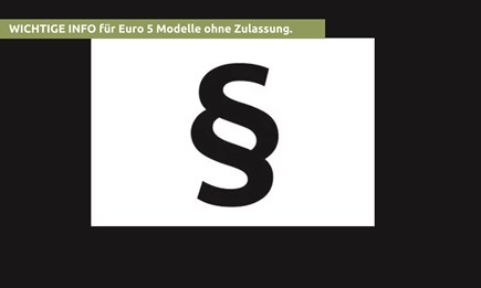 Wichtige Info zur Euro5 / Euro5+ Umstellung