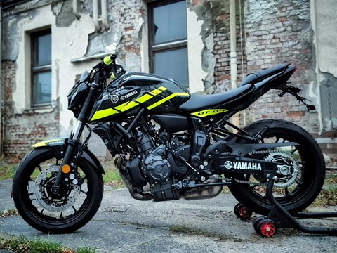 Yamaha MT07 PySB ltd. Edition - the Dark Side of Japan