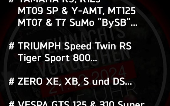 Yamaha R9, diesen Samstag LIVE in Würzburg  - Bild 3