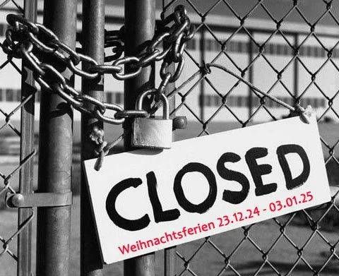 Betriebsruhe zum Jahreswechsel  Bild 1: Betriebsruhe zum Jahreswechsel