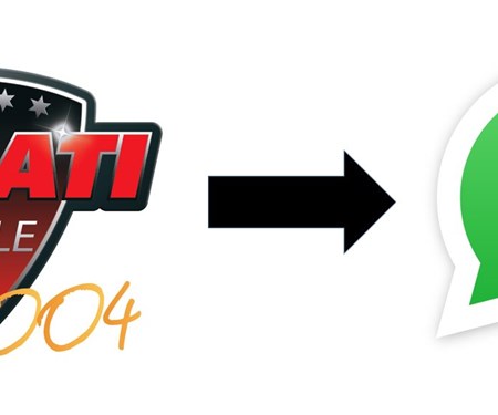 Ducati Melle goes WhatsApp