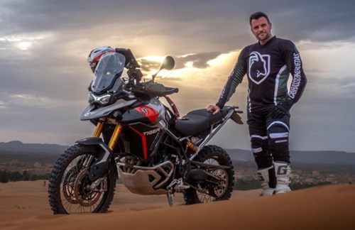 CONQUISTANDO EL DESIERTO A LOS MANDOS DE UNA TIGER 900 RALLY PRO