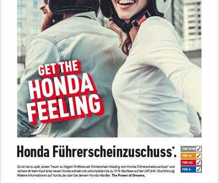 Führerscheinzuschuß wieder verfügbar