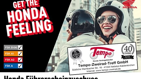 Honda Führerscheinzuschuss* BEENDET  Honda Führerscheinzuschuss* BEENDET