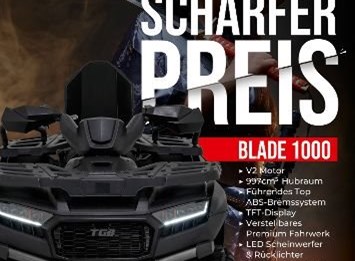 Mega angebot auf die neue TGB Blade 1000