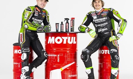 MOTUL ist neuer WorldSBK-Partner des Kawasaki Racing Teams | Kawasaki