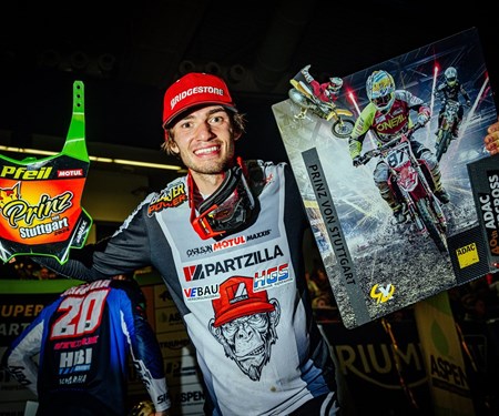 SX Stuttgart: Erstes Supercross, erster Kawasaki-Triumph | Kawasaki