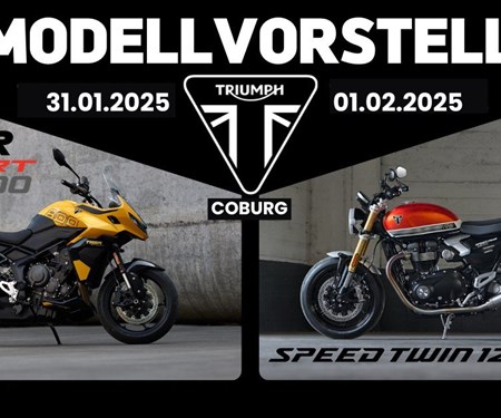 Triumph Präsentation SPEED TWIN 1200 RS & TIGER SPORT 800