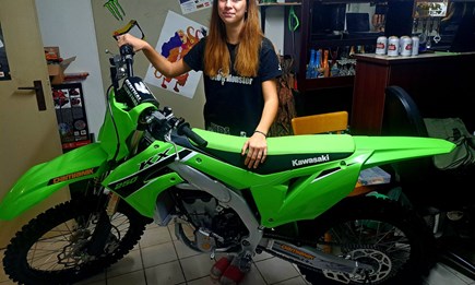 Motocross ist kein reiner Männersport!