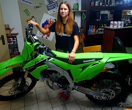 Motocross ist kein reiner Männersport!