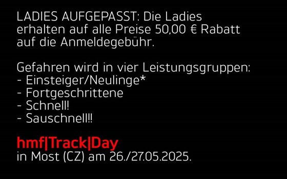 hmf|Track|Day in Most (CZ) am 26./27.05.2025 - Bild 9