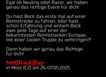 hmf|Track|Day in Most (CZ) am 26./27.05.2025