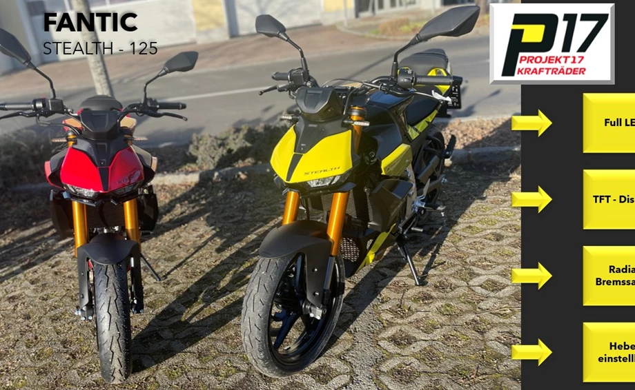 FANTIC STEALTH 125 Bild 1: FANTIC STEALTH 125