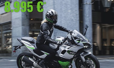 Hybrid-Modelle von Kawasaki zum Aktionspreis