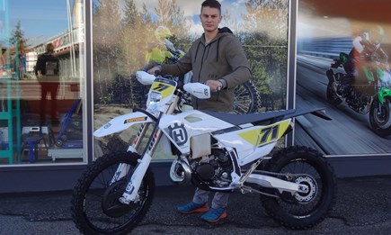 Husqvarna TE 300 Pro übergeben!