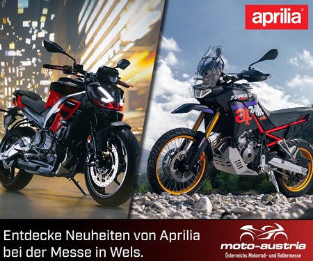 aprilia Neuheiten bei der moto-austria 2025