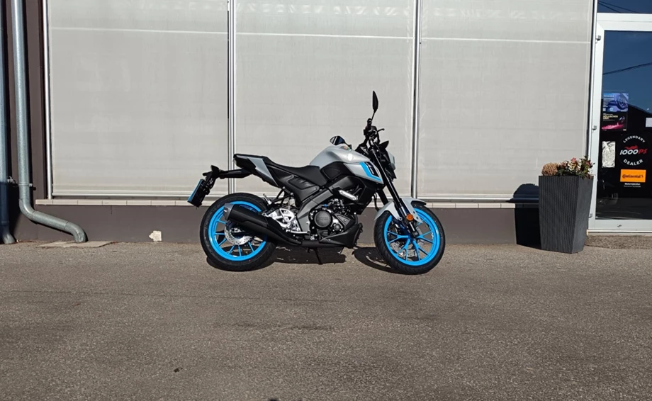 Die neue Yamaha MT-125  Ice Storm ist im Haus! Bild 2: Die neue Yamaha MT-125  Ice Storm ist im Haus!