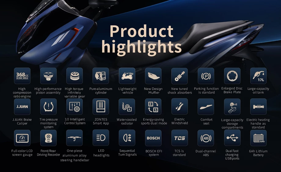 Zontes 368 E  Bild 7: Zontes 368 E