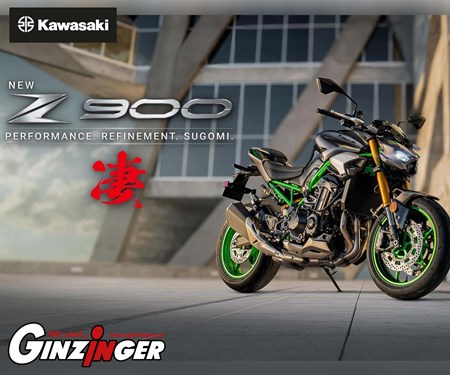 Die neue Z900 jetzt mit Quickshifter