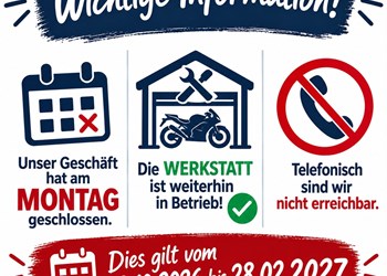 Filiale in Haßfurt montags geschlossen