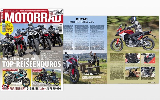 Die Ducati Multistrada V4 S: Spitzenreiter im Vergleichstest des Maxi-Adventure-Segments - Bild 1