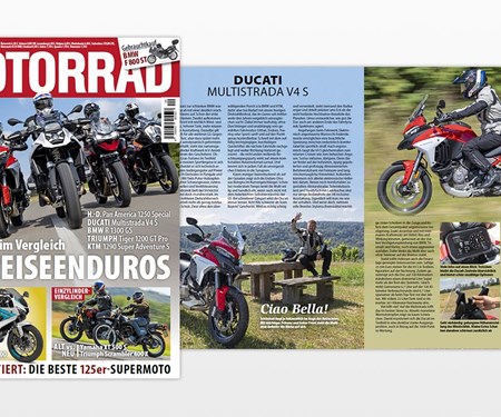 Die Ducati Multistrada V4 S: Spitzenreiter im Vergleichstest des Maxi-Adventure-Segments
