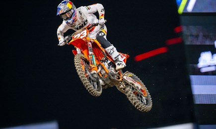 JULIEN BEAUMER EXTENDS 250SX WEST POINTS LEAD WITH ANAHEIM 2 PODIUM