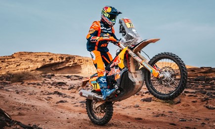 LUCIANO BENAVIDES WINS STAGE FIVE AT DAKAR 2025