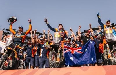 DANIEL SANDERS AND KTM WIN THE 2025 DAKAR RALLY