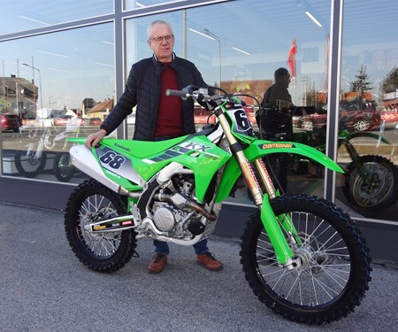 Roll out einer Kawasaki KX 250!
