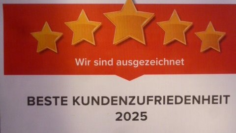 Beste Kundenzufriedenheit 2025 