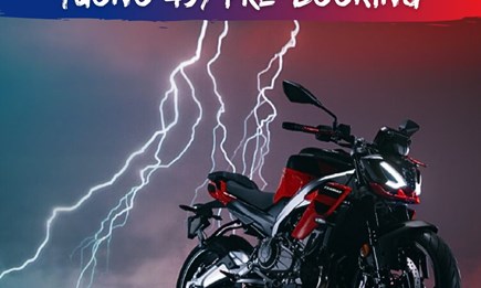 Aprilia Tuono 457 pre-booking!