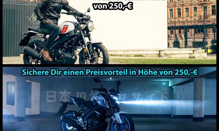 NEWS| MT-125 & XSR 125 Führerscheinzuschuss