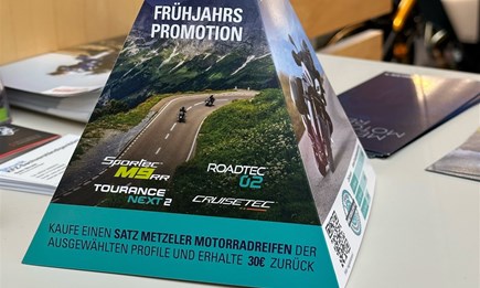 NEWS| Metzeler Frühjahrspromotion