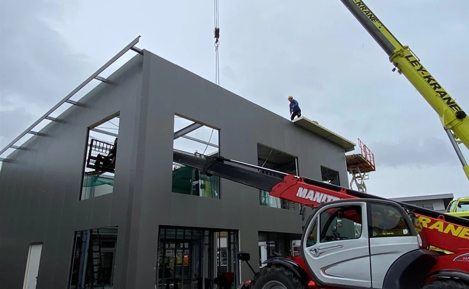Wir haben angebaut - die Entstehung unseres neuen Showrooms Bild 8: Wir haben angebaut - die Entstehung unseres neuen Showrooms