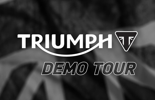 PONTE A LOS MANDOS DE LA MOTO DE TUS SUEÑOS EN EL TRIUMPH DEMO TOUR