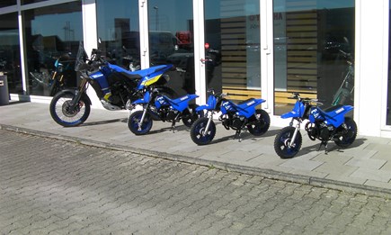 Kindermotorrad PW50 - einfach süß!  Kindermotorrad PW50 - einfach süß!