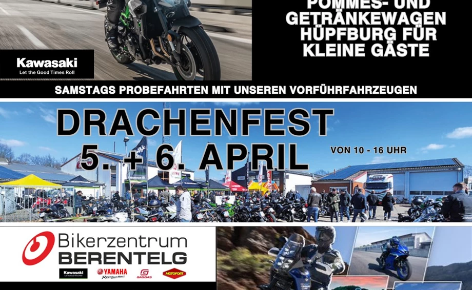 Drachenfest & Yamaha Saisonstart 2025 Bild 1: Drachenfest & Yamaha Saisonstart 2025