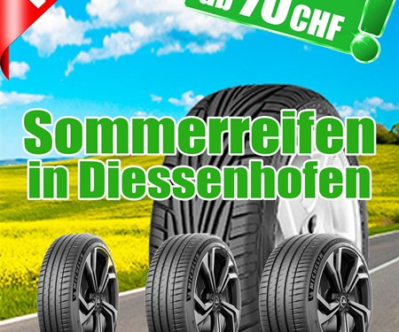 Sommer Autoreifen Discount und Reifenmontagewerkstätte
