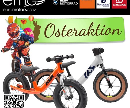 Osteraktion Kinder-Laufräder