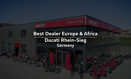 Ducati-Rhein-Sieg ist Europas Händler des Jahres 2024