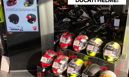 Ducati Helm Aktion