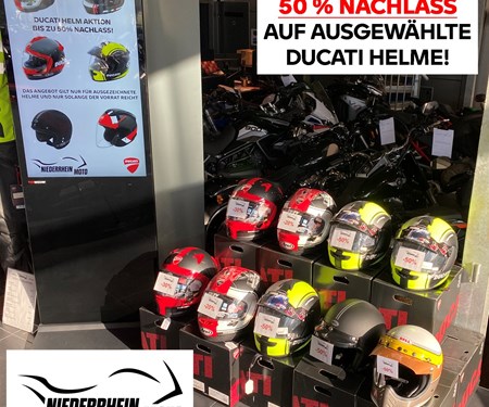 Ducati Helm Aktion