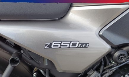 Unser Vorführer, die Kawasaki Z650RS!
