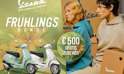 500€ Gutschein Aktion Primavera 125