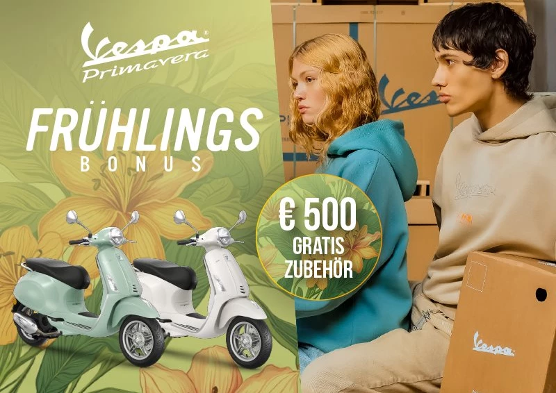 500€ Gutschein Aktion Primavera 125 Bild 1: 500€ Gutschein Aktion Primavera 125