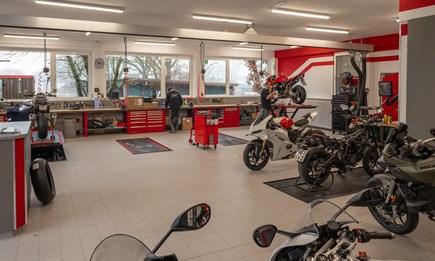 Der Werkstattumbau ist fertig  Der Werkstattumbau ist fertig